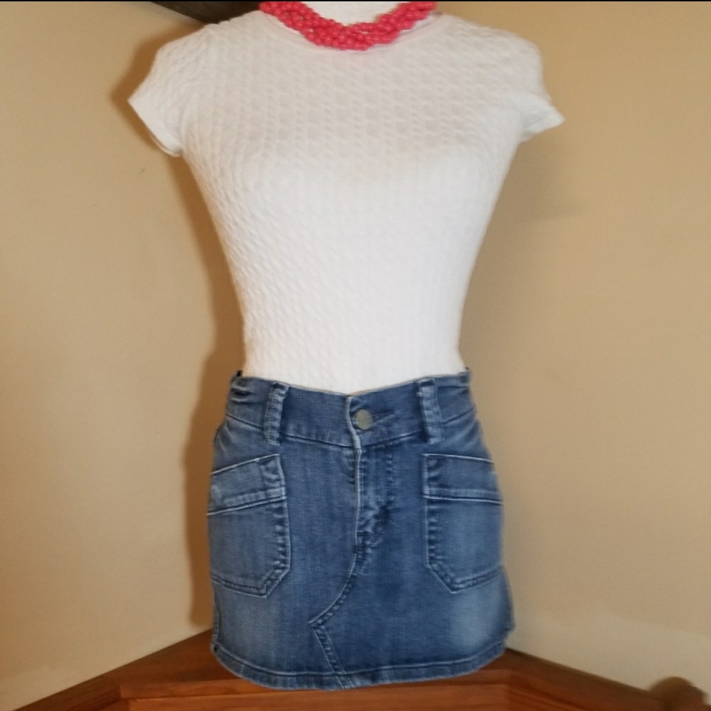 Levi's Denim Mini Skirt Size 2